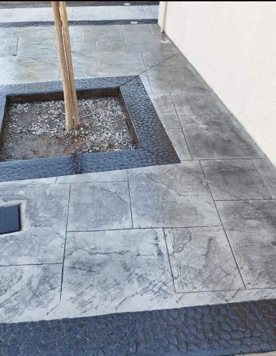 Pisos estampados Santiago, Hormigón estampado - Rayen Construcciones