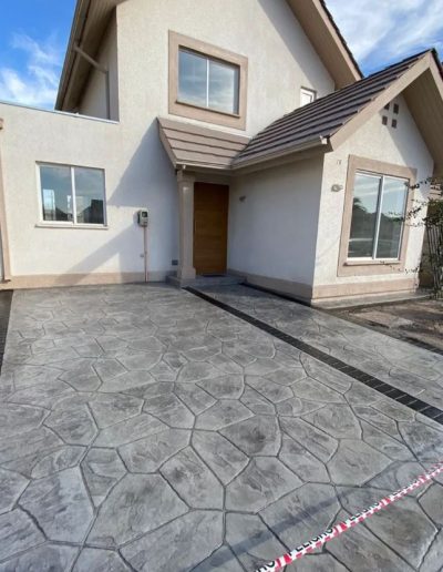 Pisos estampados Santiago, Hormigón estampado - Rayen Construcciones