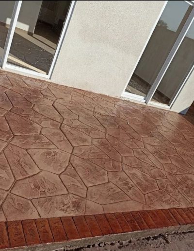 Pisos estampados Santiago, Hormigón estampado - Rayen Construcciones