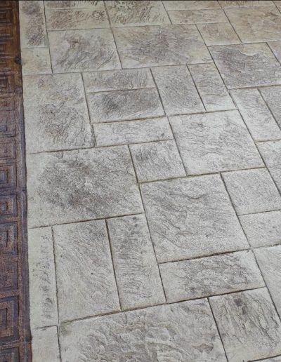 Pisos estampados Santiago, Hormigón estampado - Rayen Construcciones
